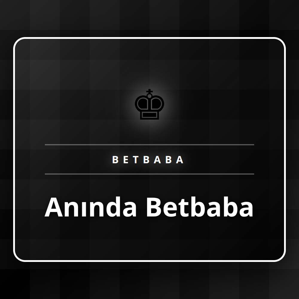Anında Betbaba platformuna anlık erişim sağlayan bir kullanıcı