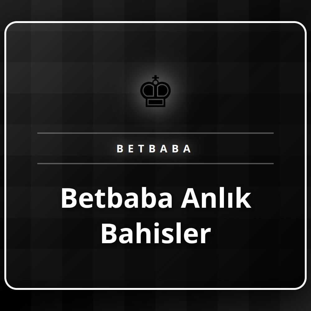 Betbaba Anlık Bahisler ekranında canlı maç oranlarını inceleyen birisi