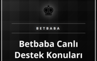 Betbaba canlı destek konuları hakkında bilgi alan bir kullanıcı
