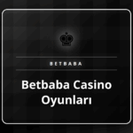 Betbaba casino oyunları lobisinde yer alan slot makineleri.