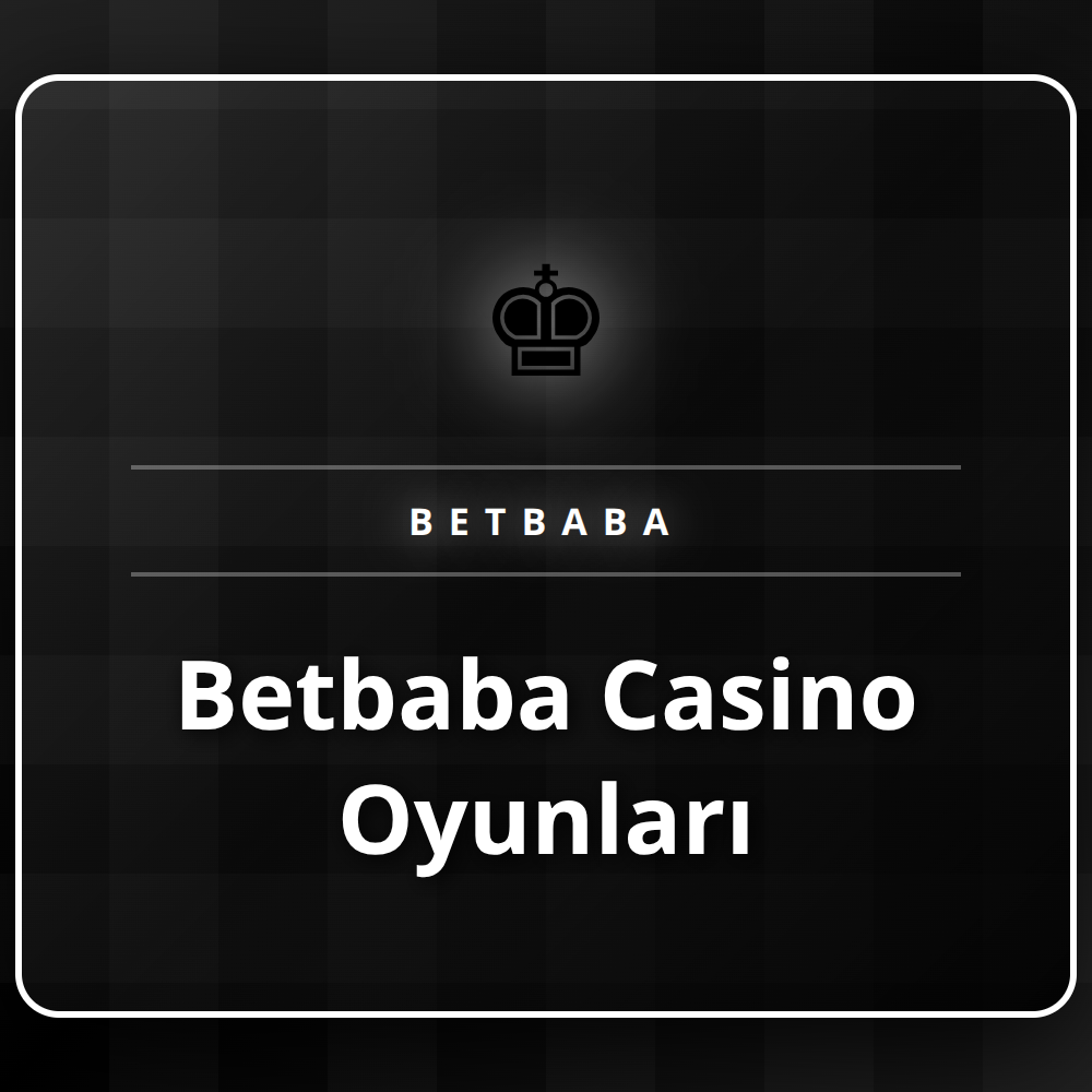 Betbaba casino oyunları lobisinde yer alan slot makineleri.