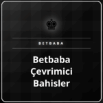 Betbaba çevrimici bahisler ekranında kazanan kupon ve spor ikonları