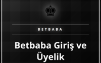 Betbaba Giriş ve Üyelik ekranını gösteren bir dizüstü bilgisayar.