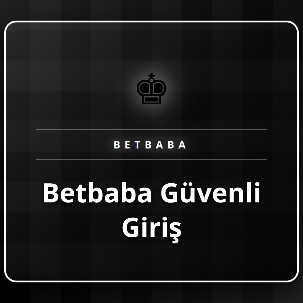 Betbaba güvenli giriş adresi üzerinden platforma erişim sağlayan bir kullanıcı