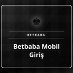 Akıllı telefonda Betbaba mobil giriş sayfası açık, kullanıcı bahis yapıyor.