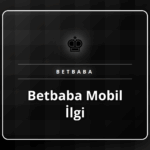 Akıllı telefonda oyun oynayan bir kullanıcı ve Betbaba mobil ilgi yazısı