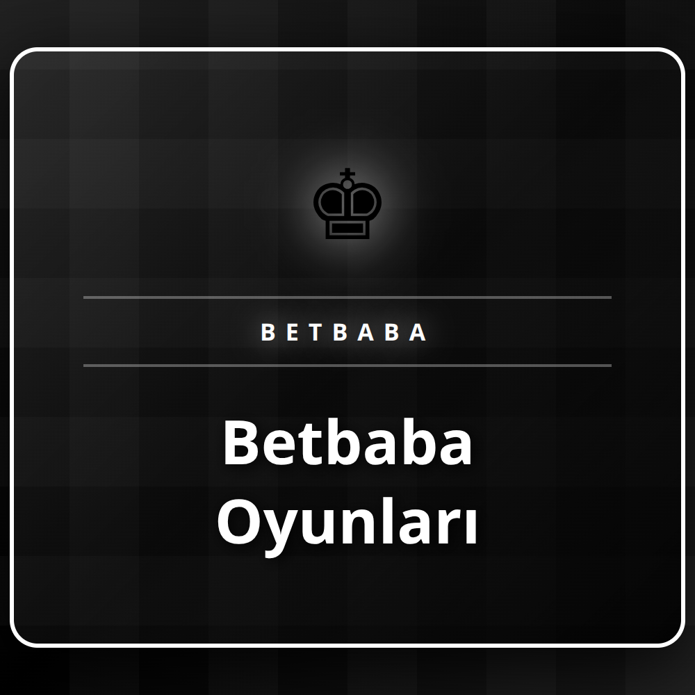 Betbaba oyunları lobi ekranında görünen slot ve canlı casino oyunları