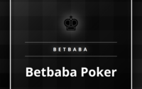 Betbaba Poker masasında kazanan bir el ve oyun kartları