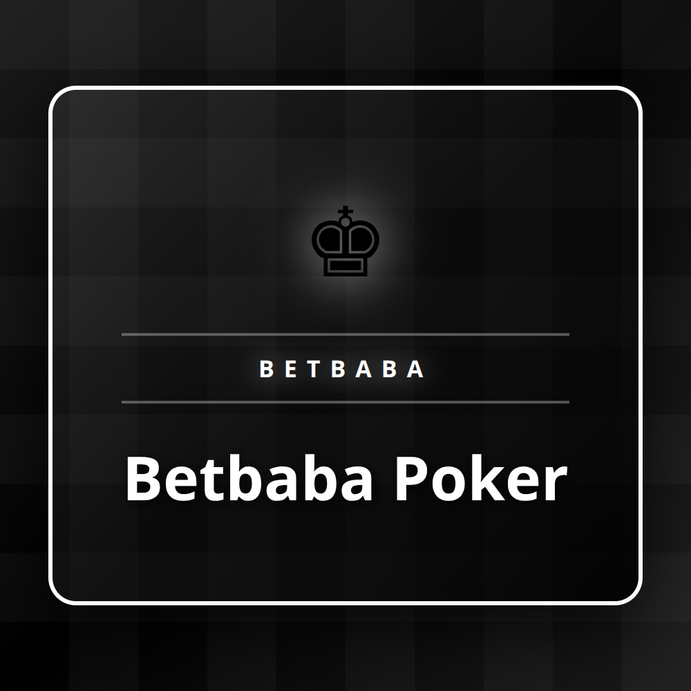 Betbaba Poker masasında kazanan bir el ve oyun kartları
