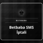Betbaba SMS iptali işlemini akıllı telefonunda yapan bir kişi