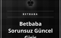 Betbaba sorunsuz güncel giriş adresini gösteren bir ekran.