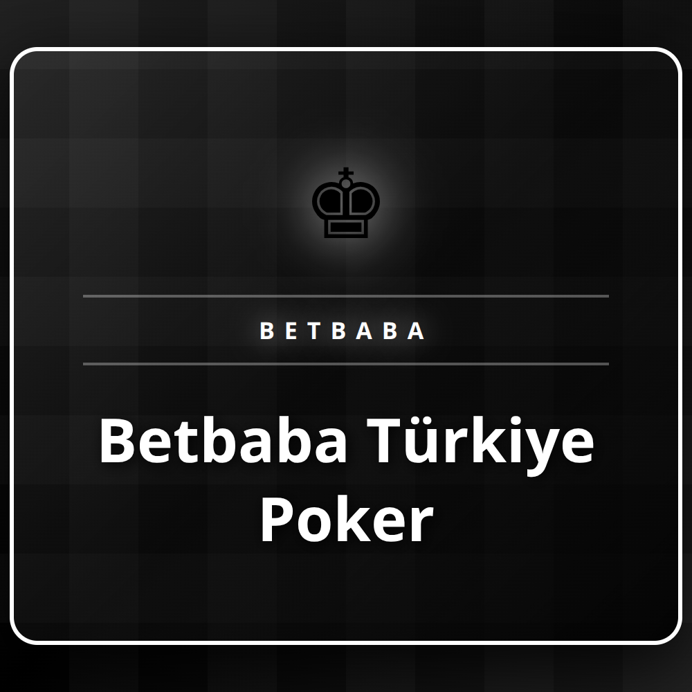 Betbaba Türkiye Poker masasında kazanan bir el kombinasyonu