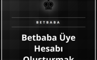 Betbaba üye hesabı oluşturmak için kayıt formunu dolduran bir kullanıcı