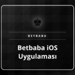 iPhone ekranında Betbaba iOS uygulaması arayüzünün görünümü
