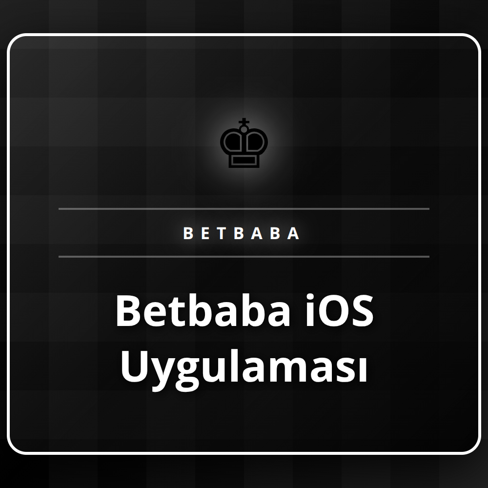 iPhone ekranında Betbaba iOS uygulaması arayüzünün görünümü
